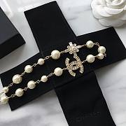 Chanel Necklace Gold Pearl 176 - 4