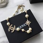 Chanel Necklace Gold Pearl 176 - 3