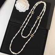 Chanel Necklace Gold Pearl 250 - 6