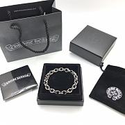 Crow Heart Bracelet Silver 419 - 5