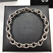 Crow Heart Bracelet Silver 419 - 2