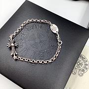 Crow Heart Bracelet Silver 438 - 1