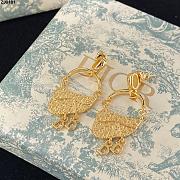 Dior Earrings Gold Bag 200 - 4