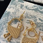 Dior Earrings Gold Bag 200 - 2