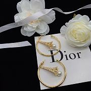 Dior Earrings Gold Tower 05 - 2