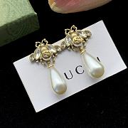 Gucci Earrings Gold Bees 21 - 1