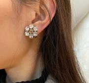 Gucci Earrings Gold Flower 300 - 6