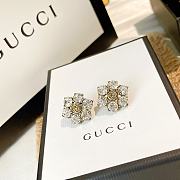 Gucci Earrings Gold Flower 300 - 5