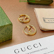 Gucci Earrings Gold UJ3206 - 5