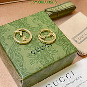 Gucci Earrings Gold UJ3206 - 4