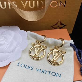 Louis Vuitton Earrings Gold 42