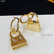 Louis Vuitton Earrings Gold Bag 06 - 5
