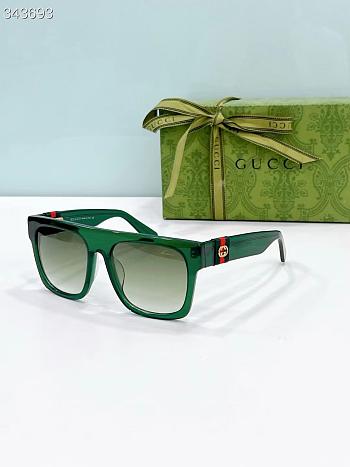 Gucci Sunglasses Green 1587