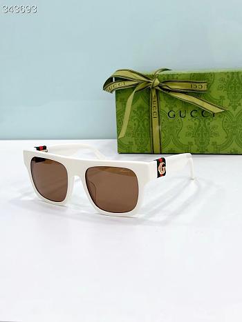 Gucci Sunglasses White 1587