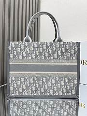Dior Gray Embroidered Patchwork Size 36×27×16 - 5