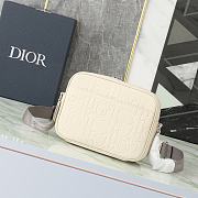 Dior Beige Zip Messenger Bag size 23x17x7cm - 3