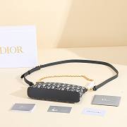 Dior Black and White Handbags B930291 Size 23x13x5cm - 6