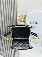 Dior Black Caro Camera Bag B930314 size 19x13x4cm - 3