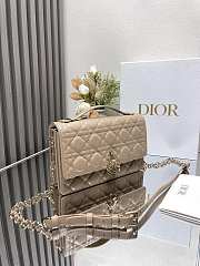 Dior Handbag Sheepskin Lambskin B930556 Size 24x14 x7cm - 4