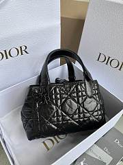 Dior Toujours Bag Wax Black Trumpet B930332 Size 23×15×15cm - 1