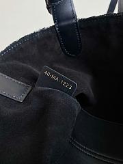 Dior Toujours Handbag Tweed Trumpet Black Size 23×15×15cm - 5