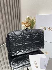 Dior Toujours Handbag Black B930551 Size 28x19x21cm - 2