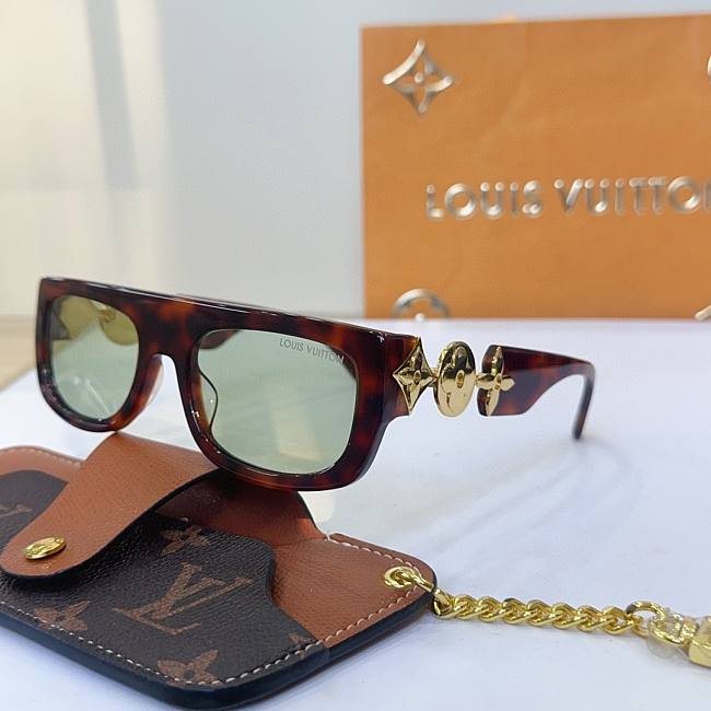 LV Monogram Tribute Green Sunglasses 01 - 1