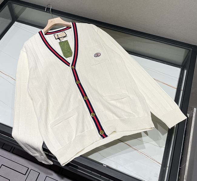 Gucci Cardigan Cream 2B078 - 1