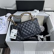 Chanel Handbag A01112 Black Gold Size 15x25x6cm - 3