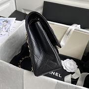 Chanel Handbag A01112 Black Gold Size 15x25x6cm - 4