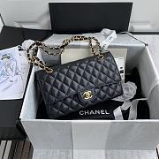 Chanel Handbag A01112 Black Gold Size 15x25x6cm - 2