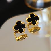 Van Cleef Vintage Alhambra Earrings Yellow Gold - 4