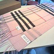 Burberry Scarf Unisex Pink 1134 Size 190x38cm - 2