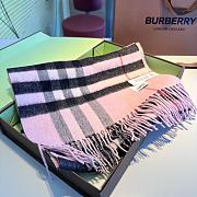 Burberry Scarf Unisex Pink 1134 Size 190x38cm - 3