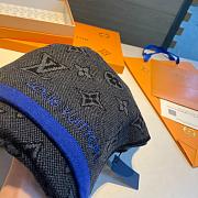 LV Eclipse Scarf Black Blue 1138 Size 200x30cm - 2