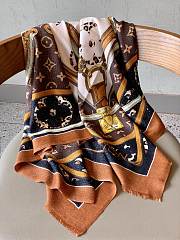 LV Scarf 1059 Orange Size 100x200cm - 2