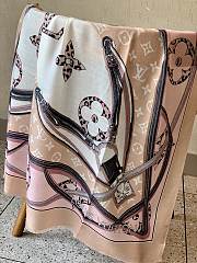 LV Scarf 1059 Pink Size 100x200cm - 6