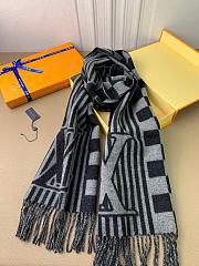 LV Scarf for Men Black 1136 - 1