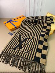 LV Scarf for Men Yellow 1136 - 4