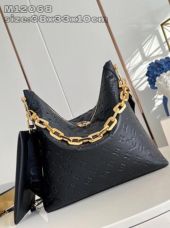 LV Coussin Hobo MM Bag M12068 Size 38x33x10cm