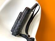 LV Damier Graphite Black Size 20x31x10CM - 5