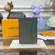 LV Pocket Organizer M81731 Size 8x11x1CM - 5