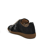 Maison Marginal Paint Replica Sneakers Black - 6