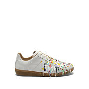 Maison Marginal Paint Replica Sneakers White - 5