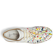 Maison Marginal Paint Replica Sneakers White - 4