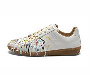 Maison Marginal Paint Replica Sneakers White - 3