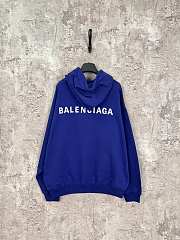 Balenciaga Hoodie Blue BAL915136 - 5