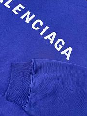Balenciaga Hoodie Blue BAL915136 - 3