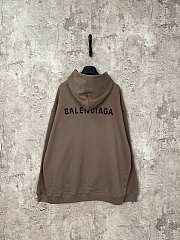 Balenciaga Hoodie Brown BAL915135 - 2