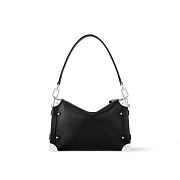 LV Side Trunk MM Black Silver Size 23 x 16 x 8cm - 6